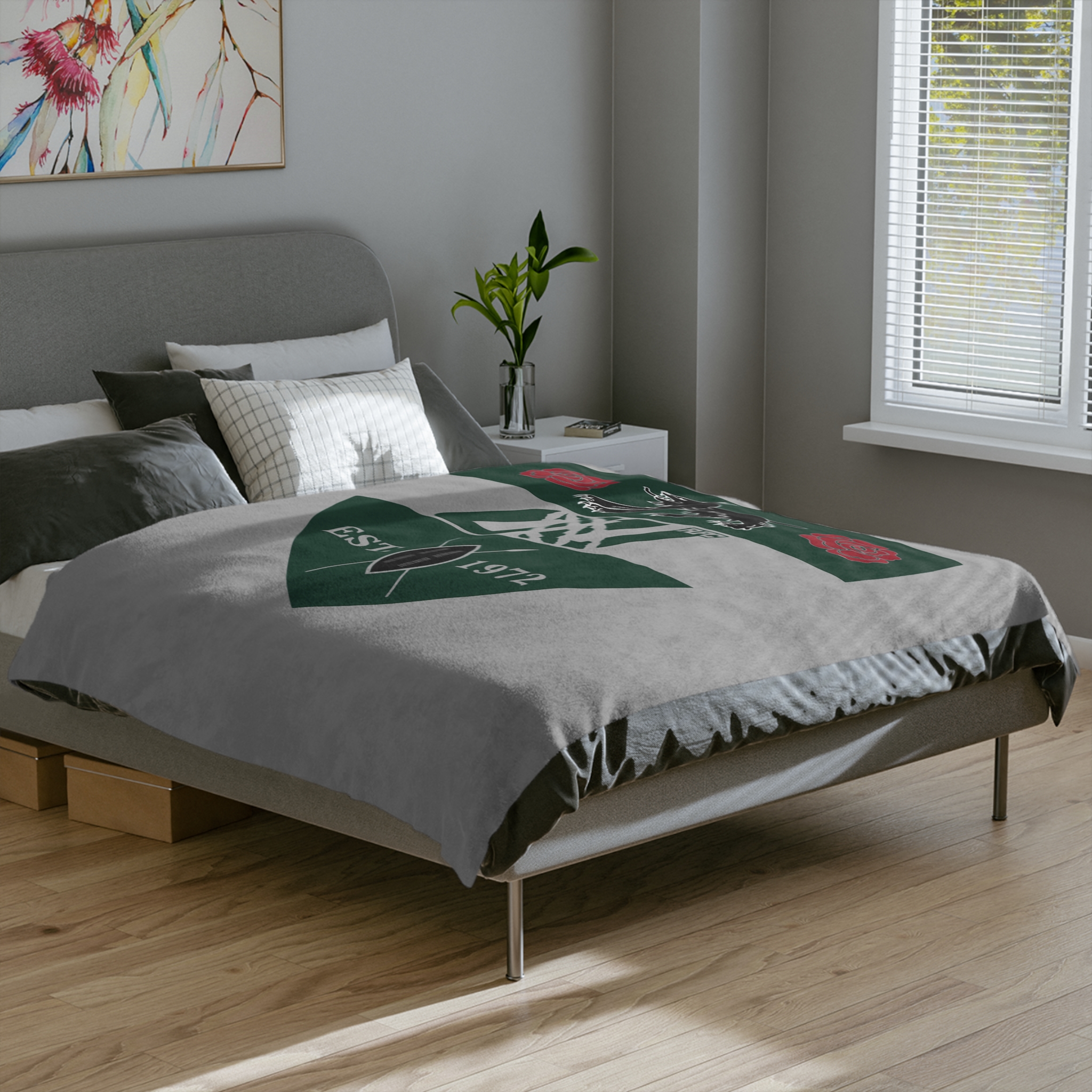 OU Mens Rugby Microfiber Blanket 15 OU Mens Rugby Microfiber Blanket - Image 15