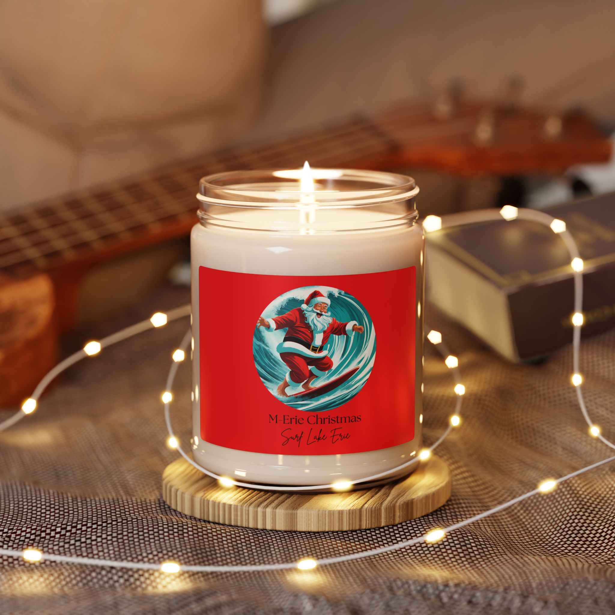 M-Erie Christmas Scented Soy Candle, 9oz 7 M-Erie Christmas Scented Soy Candle, 9oz - Image 7