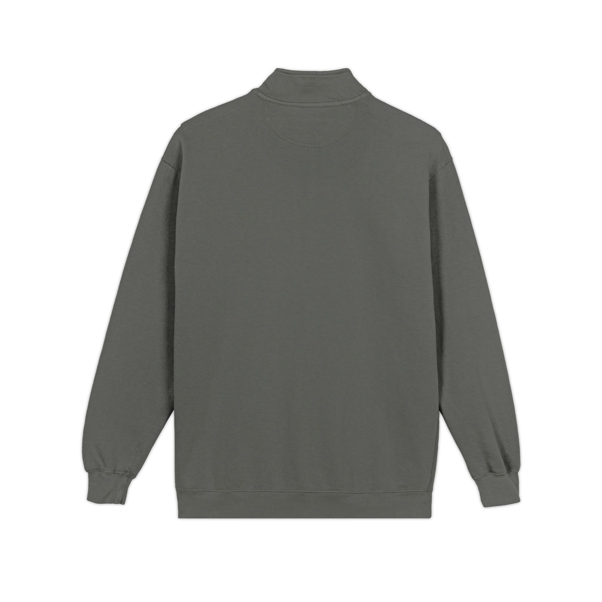 OU Mens Rugby Quarter Zip Sweatshirt 2 OU Mens Rugby Quarter Zip Sweatshirt - Image 2