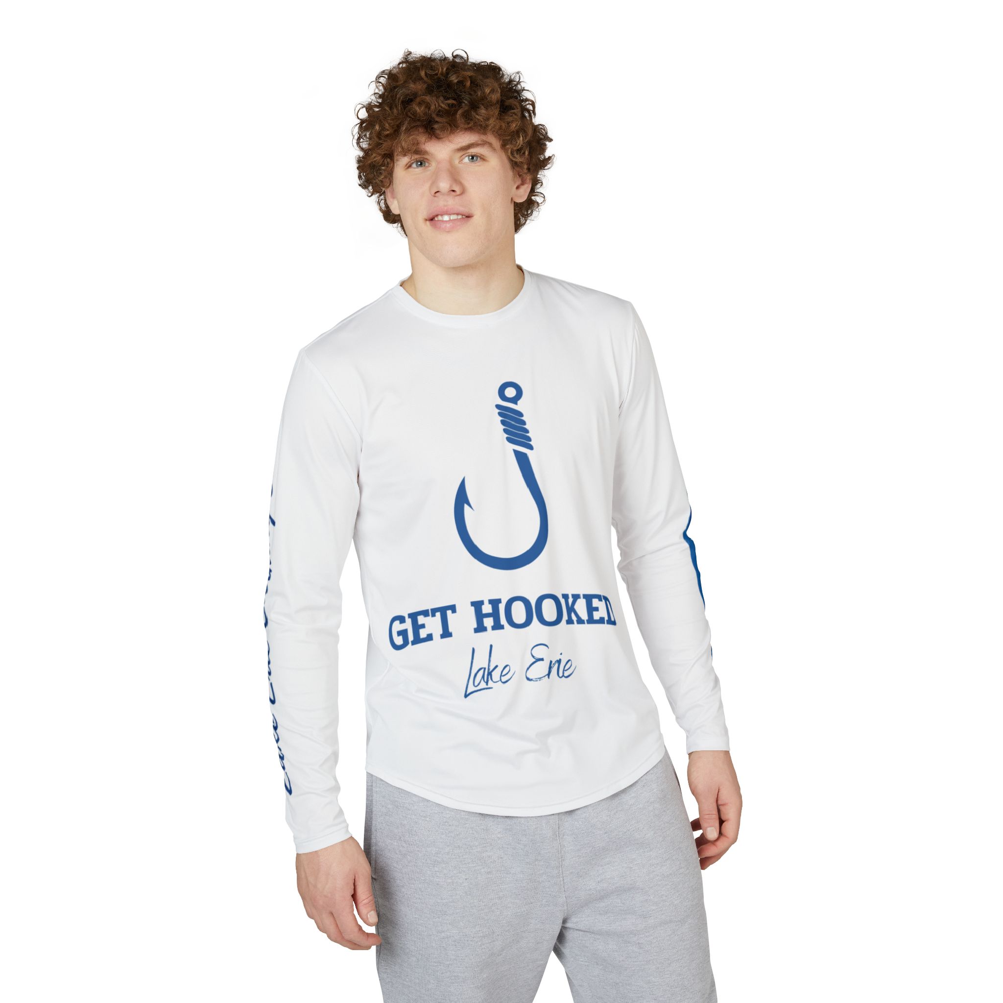 Get Hooked Lake Erie Rash Guard— UV Protection 3 Get Hooked Lake Erie Rash Guard— UV Protection - Image 3