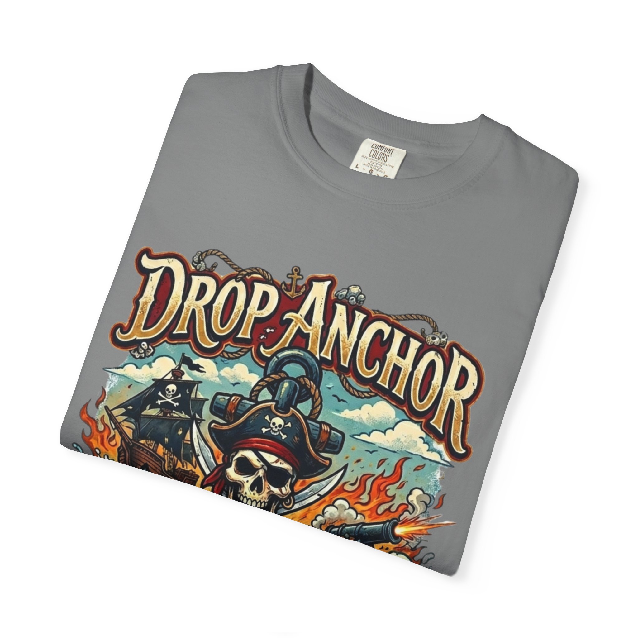 Drop Anchor, Raise Hell Pirate Fest Tee 3 Drop Anchor, Raise Hell Pirate Fest Tee - Image 3
