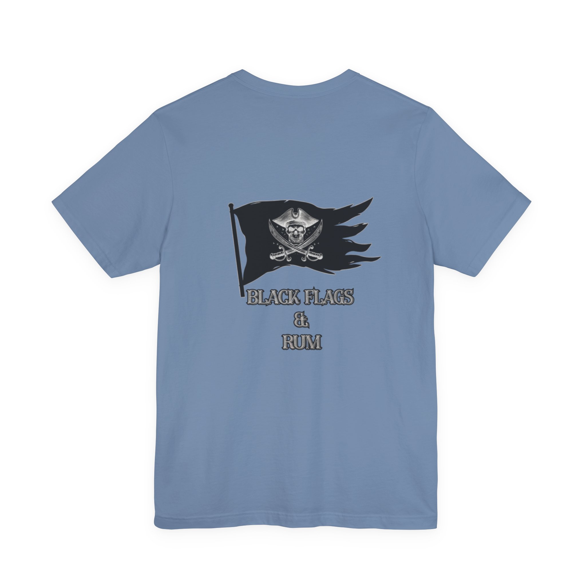 Pirate Flag Tee — “Black Flag & Rum” Graphic T‑Shirt 2 Pirate Flag Tee — “Black Flag & Rum” Graphic T‑Shirt - Image 2