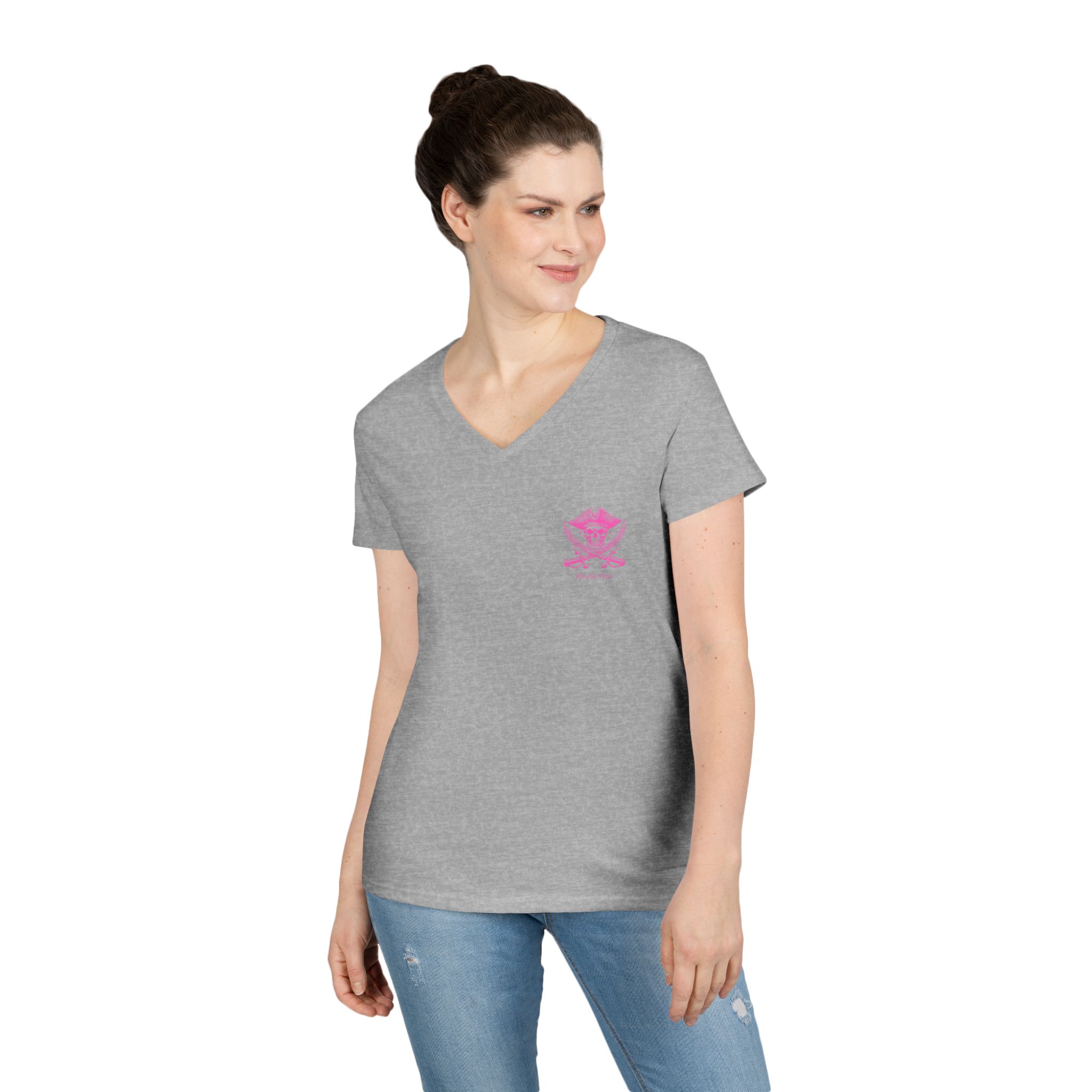 Lake Erie Loot Crew Pirate Fest V-Neck Tee 6 Lake Erie Loot Crew Pirate Fest V-Neck Tee - Image 6