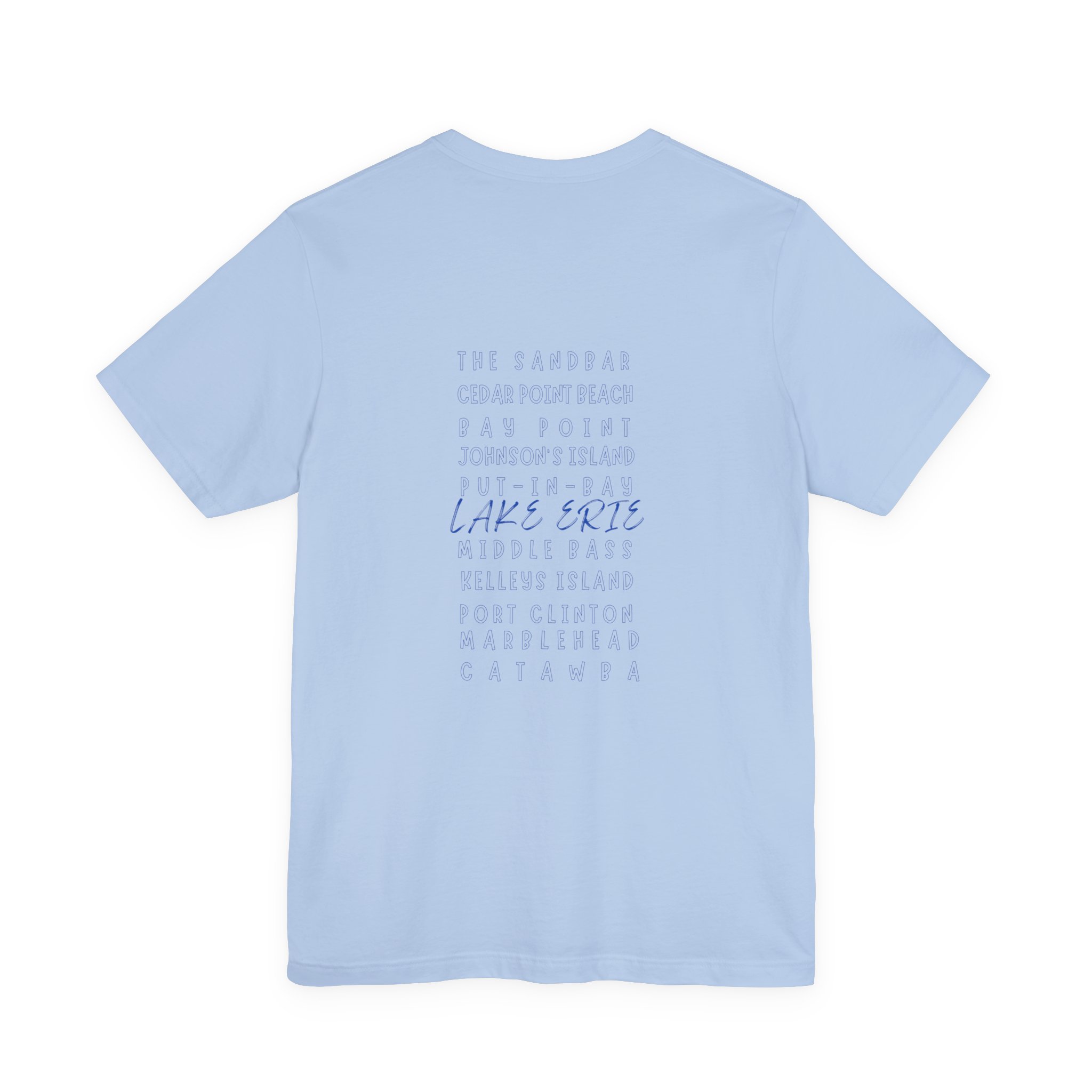 Our Fave Spots -Lake Erie Signature Unisex Tee 2 Our Fave Spots -Lake Erie Signature Unisex Tee - Image 2