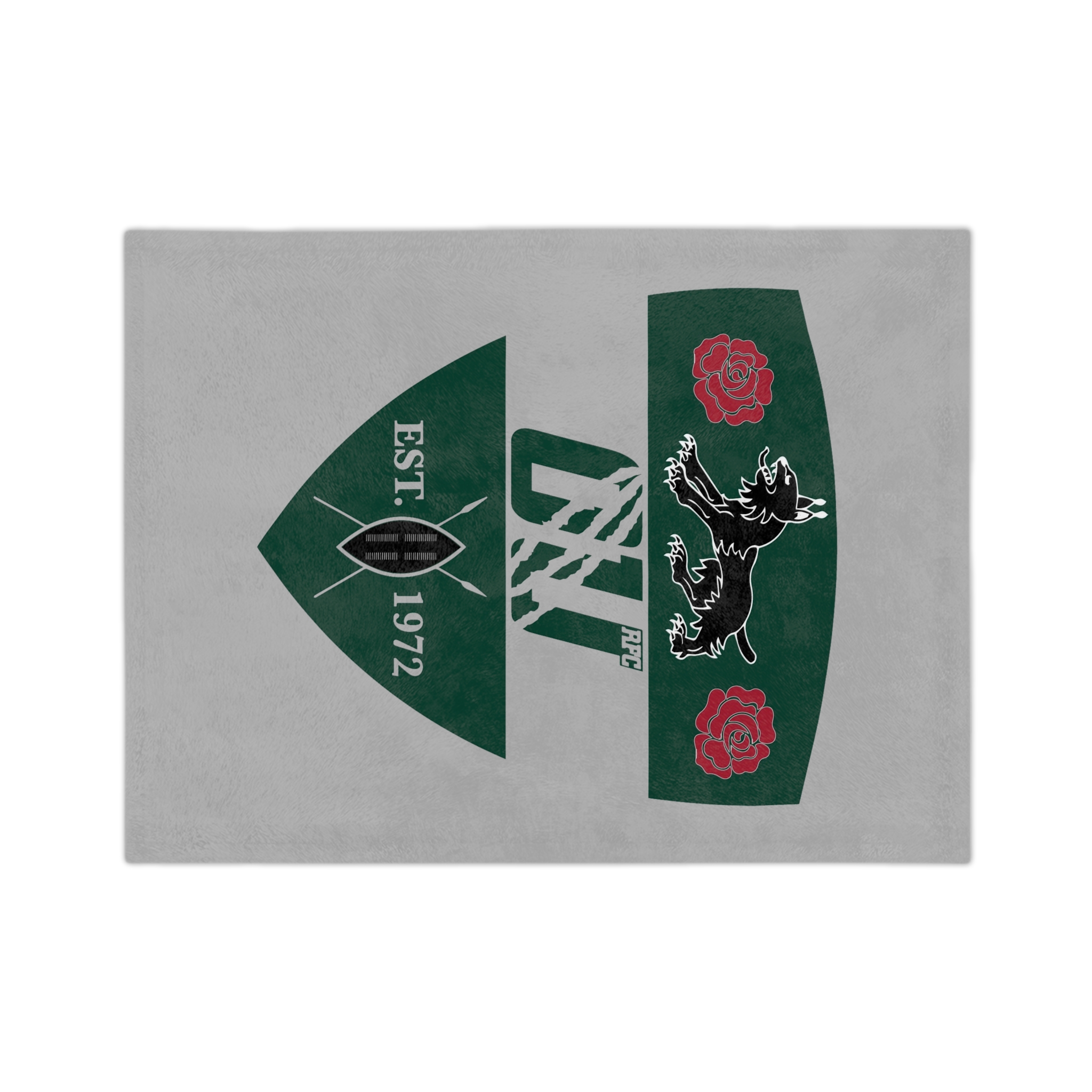 OU Mens Rugby Microfiber Blanket 2 OU Mens Rugby Microfiber Blanket - Image 2