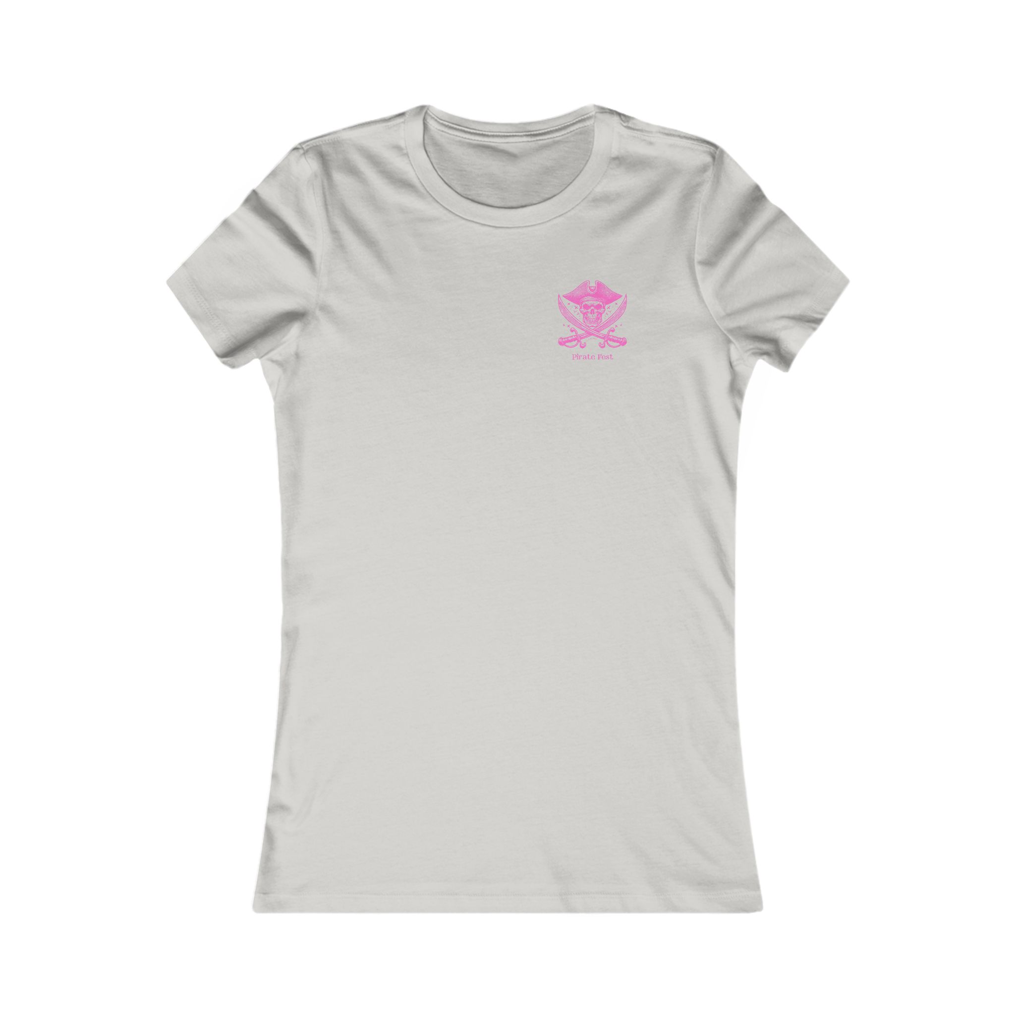 Women's Lake Erie Loot Crew Floral Skull Tee - Pirate Fest Tee 3 Women's Lake Erie Loot Crew Floral Skull Tee - Pirate Fest Tee - Image 3
