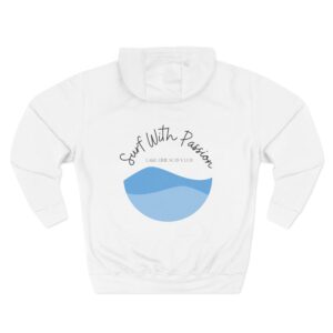 Surf With Passion-Lake Erie Surf Club Three-Panel Fleece Hoodie