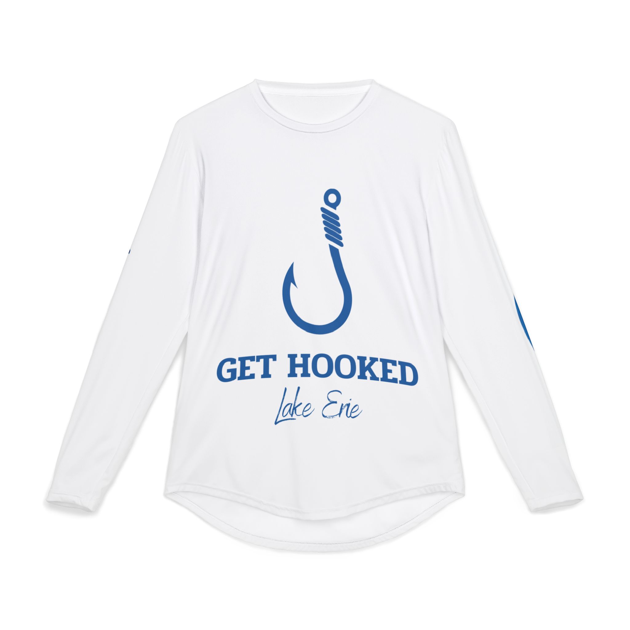 Get Hooked Lake Erie Rash Guard— UV Protection 1 Get Hooked Lake Erie Rash Guard— UV Protection
