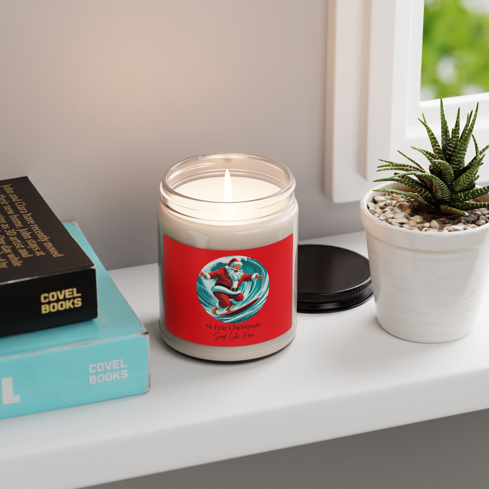 M-Erie Christmas Scented Soy Candle, 9oz 8 M-Erie Christmas Scented Soy Candle, 9oz - Image 8