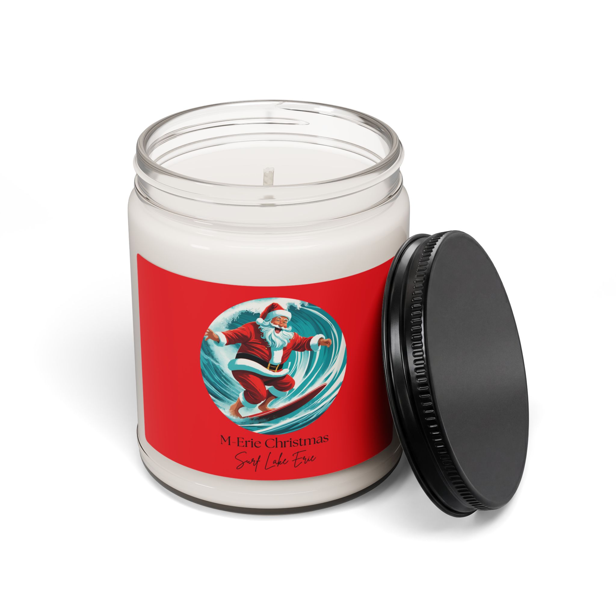 M-Erie Christmas Scented Soy Candle, 9oz 6 M-Erie Christmas Scented Soy Candle, 9oz - Image 6