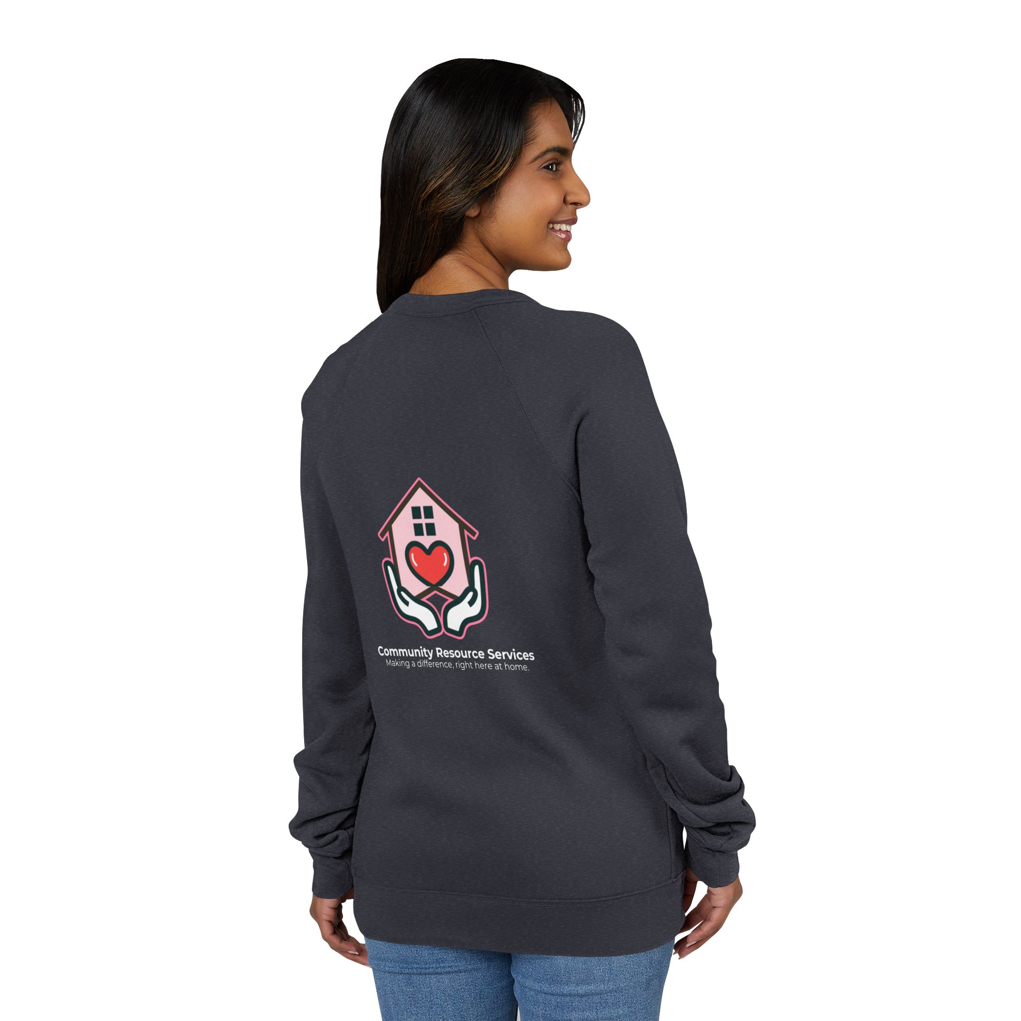 Unisex Sponge Fleece Raglan Sweatshirt 4 Unisex Sponge Fleece Raglan Sweatshirt - Image 4