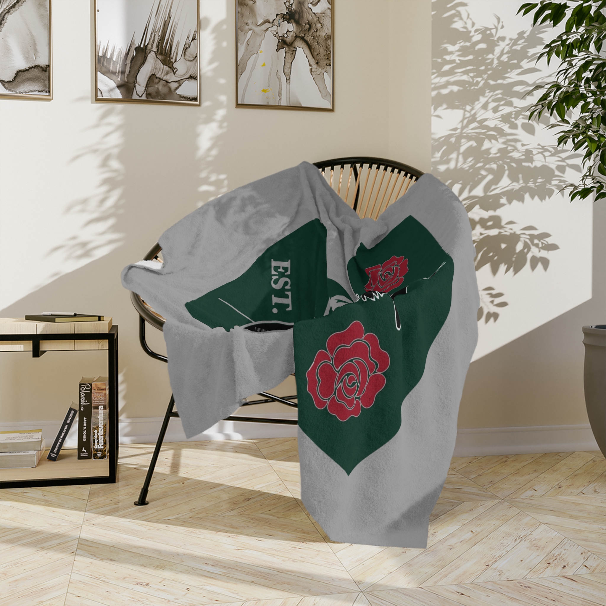 OU Mens Rugby Microfiber Blanket 9 OU Mens Rugby Microfiber Blanket - Image 9