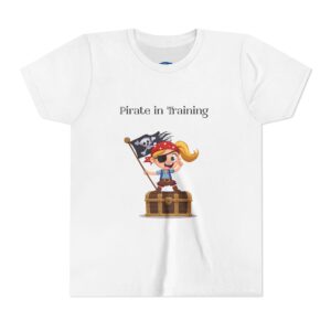 Youth Girl "Pirate in Training" Kids Pirate Graphic Shirt