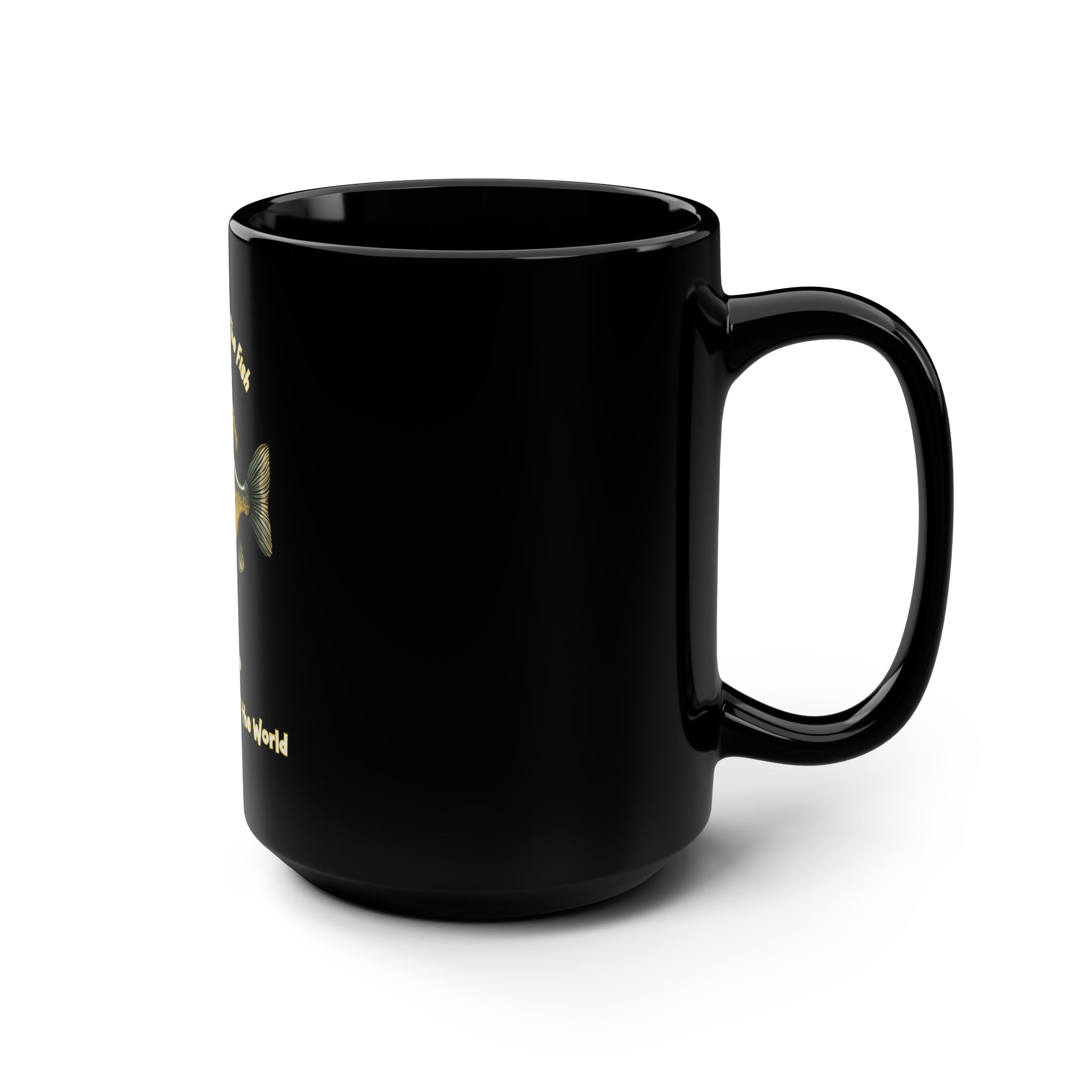 Mug – "WTF Where's The Fish" Lake Erie Walleye Capital Black Coffee Mug 15oz 2 Mug – "WTF Where's The Fish" Lake Erie Walleye Capital Black Coffee Mug 15oz - Image 2